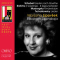 Brahms / Schubert / Lipovsek / Leonskaja / Riebl - Zwei Gesange Op. 91 - Music CD