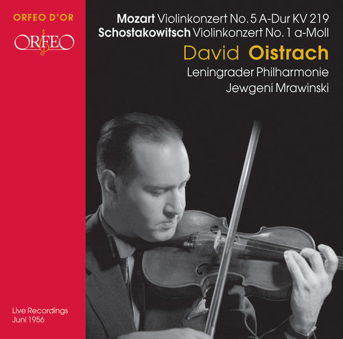 Mozart / Oistrach / Lgn / Mravinsky - Concerto For Violin & Orchestra - Music CD