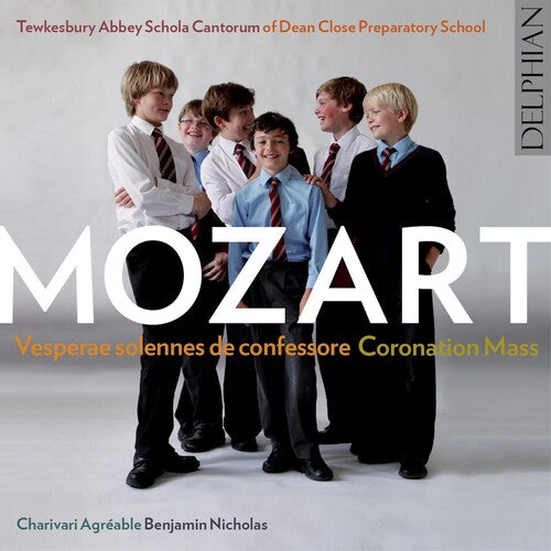 Mozart / Tewkesbury Abbey Schola Cantorum - Coronation Mass In C & Vesperae Solennes - Music CD
