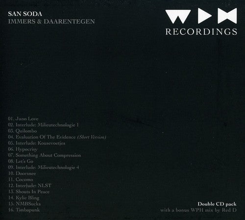 San Soda - Immers & Daarentegen - Music CD