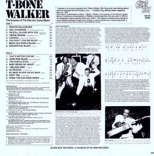 Walker,t-bone - Inventor Of The Blues Guitar - Vinyl Record