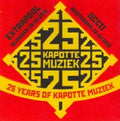 25 Years Of Kapotte Muziek / Various - 25 Years Of Kapotte Muziek / Various - Music CD