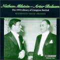 Beethoven / Bach / Brahms / Milstein / Balsam - 1953 Library Of Congress Recital - Music CD
