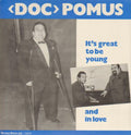 Pomus,doc - It's Great To Be Young & In Love - Vinyl Record