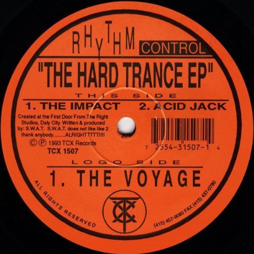 Rhythm Control - Hard Trance Ep - Vinyl Record