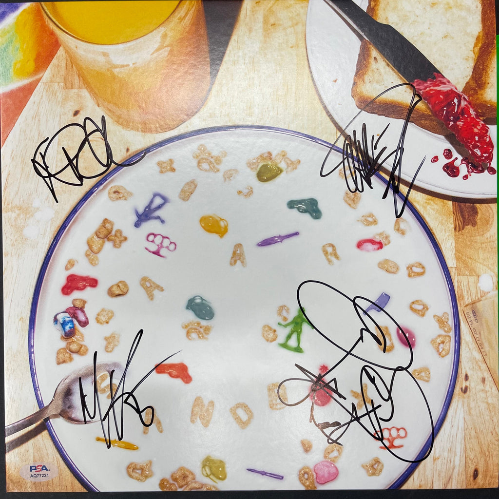 All American Rejects Signed Custom Framed Vinyl PSA
