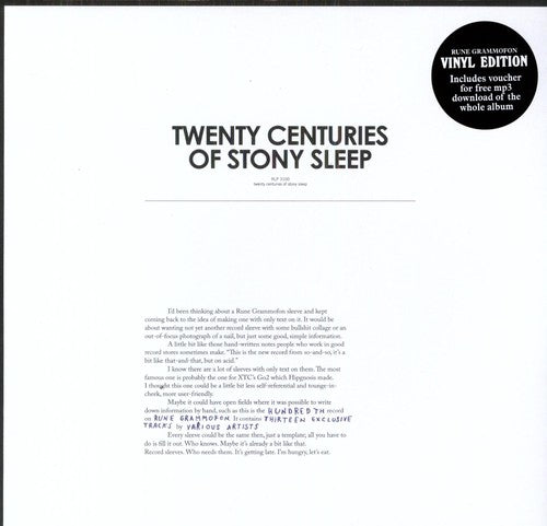 Twenty Centuries Of Stony Sleep / Various - Twenty Centuries Of Stony Sleep / Various - Vinyl Record