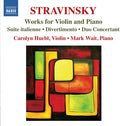 Stravinsky / Huebl / Wait - Works For Violin & Piano - Music CD