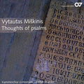 Miskinis / Kammerchor Consonare / Stumke - Thoughts Of Psalms: Contemporary Choral Lithuania - Music CD