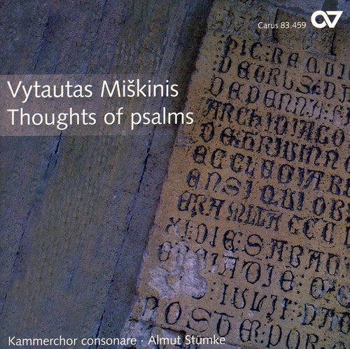 Miskinis / Kammerchor Consonare / Stumke - Thoughts Of Psalms: Contemporary Choral Lithuania - Music CD