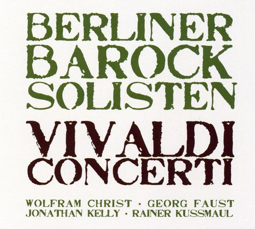 Vivaldi / Berliner Barock Solisten / Kussmaul - Concerti - Music CD