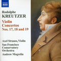 Kreutzer / Strauss / Sfcmo / Mogrelia - Violin Concertos 17 18 & 19 - Music CD