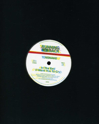Tensnake - In The End (i Want You To Cry) - Vinyl Record