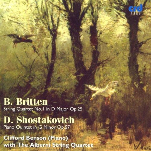 Britten / Alberni Quartet / Benson - String Quartet In D Op 25 - Music CD