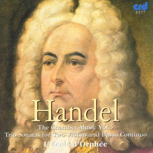 Handel / L'ecole D'orphee - Chamber Music 5 - Music CD