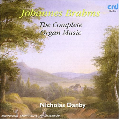 Brahms / Danby - Complete Organ Music - Music CD
