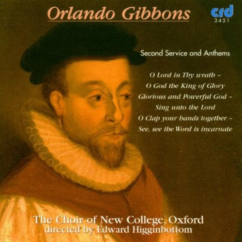 Gibbons / Burchell / Choir Of New College - Second Service & Anthems - Music CD