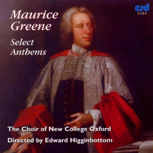 Greene / Choir Of New College Oxford - Religious Anthems - Music CD