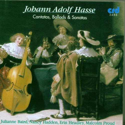 Hasse / Baird / Hadden / Headley - Cantatas Ballads & Sonatas - Music CD