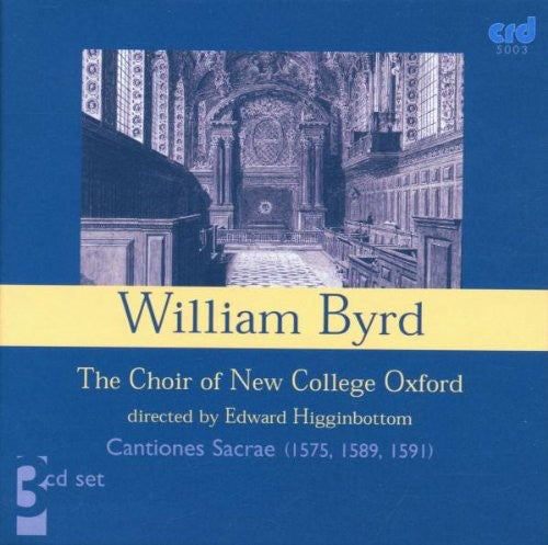 Byrd,william / Choir Of New College / Higginbottom - Cantiones Sacrae - Music CD