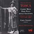 Tosca / Pauli / Granforte / Sabajno - Legendary 1929 La Scala Recording Starring Carmen - Music CD