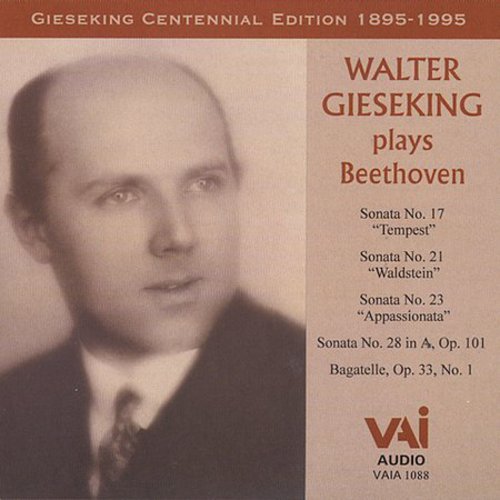 Beethoven / Gieseking - Gieseking Centennial Edition 1 - Music CD