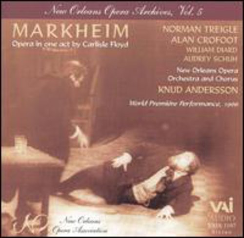 Markheim / Andersson / New Orleans Opera - 1 Act Masterpiece - Music CD