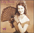 Pons / Puccini / Mozart / Saint-saens / Verdi - Lily Pons: Odeon Recordings 1928-29 - Music CD