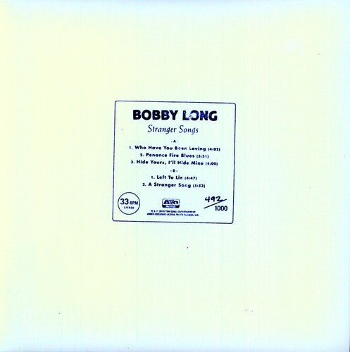 Long,bobby - Stranger Songs (10") - Vinyl Record