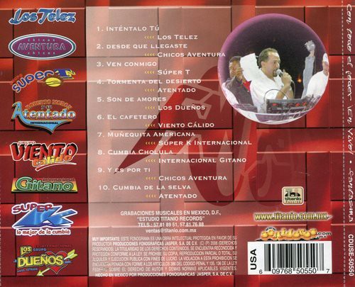 Con Todo El Poder En Vivo Fantasma / Various - Con Todo El Poder En Vivo Fantasma / Various - Music CD