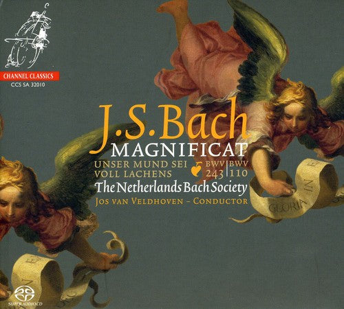Bach / Netherlands Bach Society / Van Veldhoven - Magnificat / Cantata: Unser Mund Sei Voll Lachens - Super Audio CD
