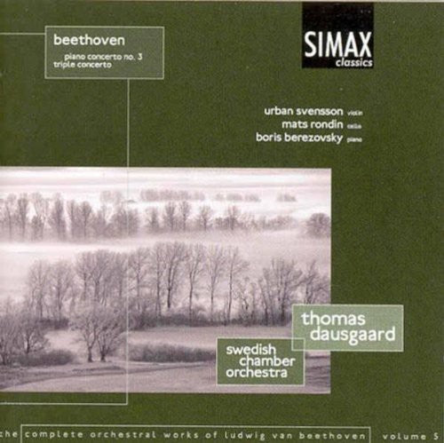 Beethoven / Berezovsky / Rondin / Svensson / Swco - V.5: Comp Orchestral Works - Piano Cto 3 - Music CD