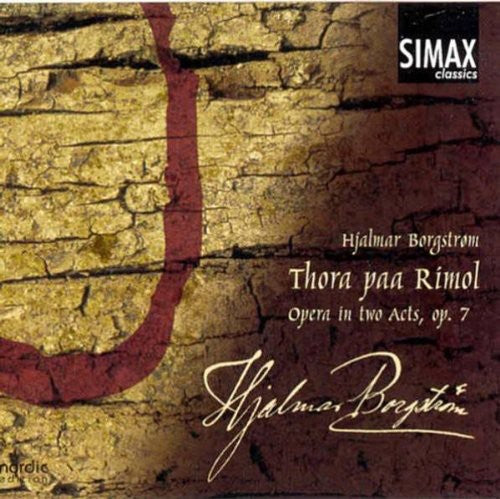 Borgstrom / Bjorkoy / Hansen / Tennfjord / Thso - Thora Paa Rimol (opera In 2 Acts) - Music CD