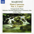 Martinu,bohuslav / Koukl / Fagen - Piano Concertos 1 & 2 & 4 - Music CD