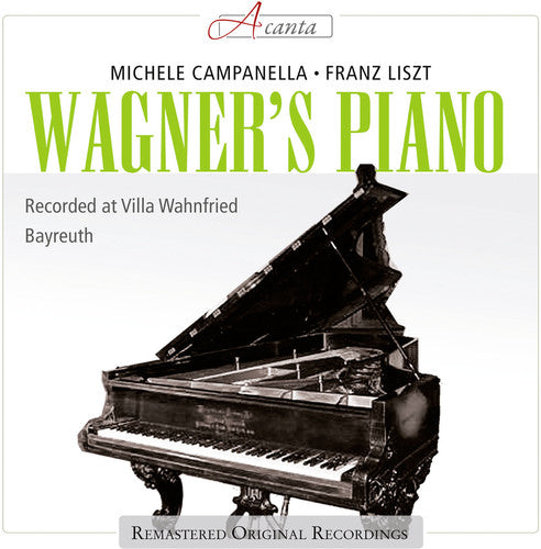 Liszt / Campanella - Wagner's Piano - Music CD