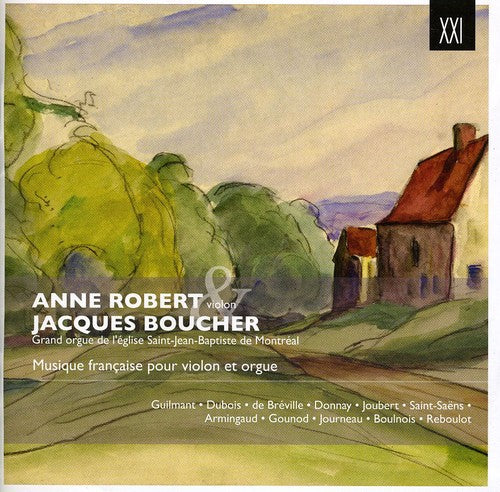 Robert,anne/boucher,jacques - Musique Francaise Pour Vln/org - Music CD