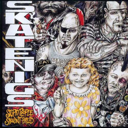 Skatenigs - Stupid People Shouldn't Breed - Music CD