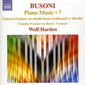 Busoni / Harden - Piano Music 7 - Music CD