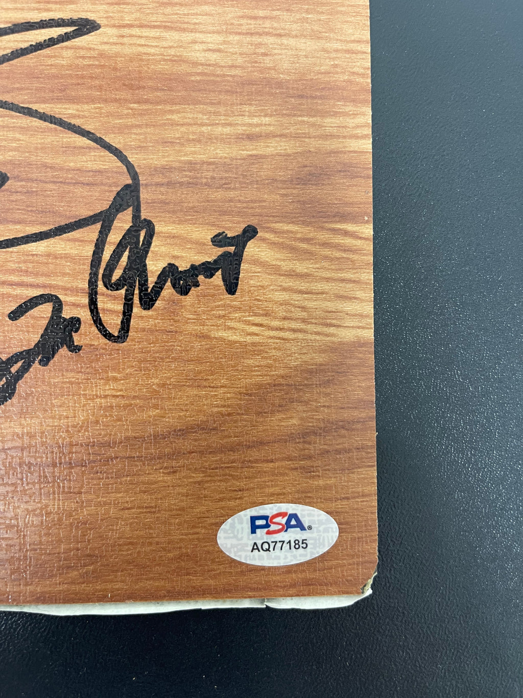 Mike Miller Orlando Magic Signed Floorboard NBA PSA