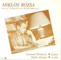 Rozsa / Pennario / Granat - Piano Quintet / String Trio - Music CD