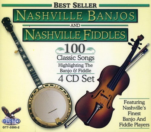 Nashville Banjo-fiddles - 100 Classic Songs - Music CD