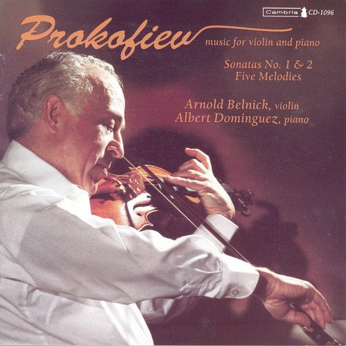 Prokofiev - Music For Violin & Piano - Music CD