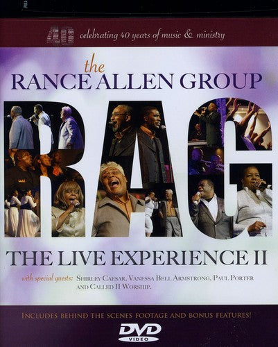 Allen,rance - Live Experience Ii - DVD