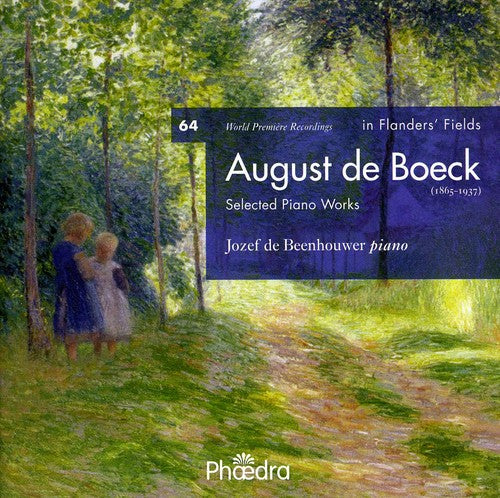 De Boeck - Selected Piano Works - Music CD