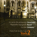 York2 / Stravinsky / Ravel / Debussy - One Piano Four Hands - Music CD