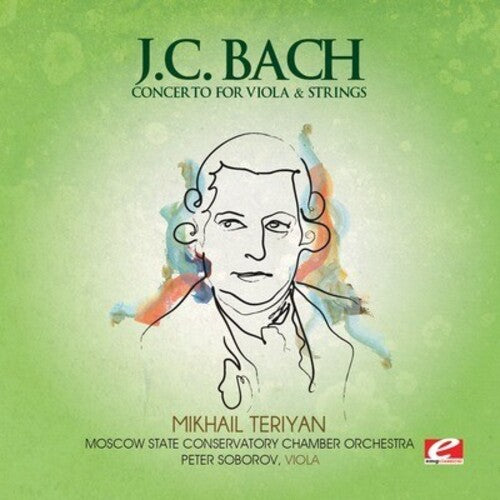 Bach,j.c. - Concerto For Viola & Strings - Music CD