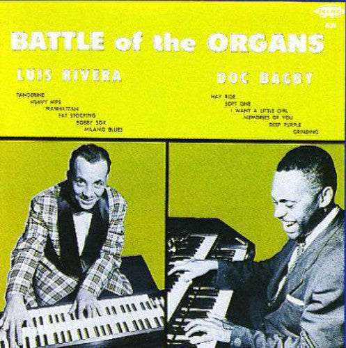 Rivera,luis/bagby,doc - Battle Of The Organs - Vinyl Record