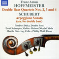 Hoffmeister / Schubert / Duka / Moll / Sebestyen - Double Bass Quartets 2-4 / Arpeggione Sonata - Music CD