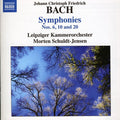 Bach,j.c.f. / Leipzig Co / Schuldt-jensen - Symphonies 6 10 & 20 - Music CD