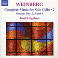 Weinberg / Feigelsen - Complete Music For Solo Cello 2 - Music CD
